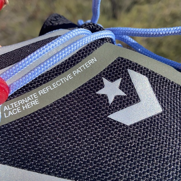 😎 New Reflective Converse Pro Leather OX Low Top Running Sneakers 😎 - Picture 15 of 16